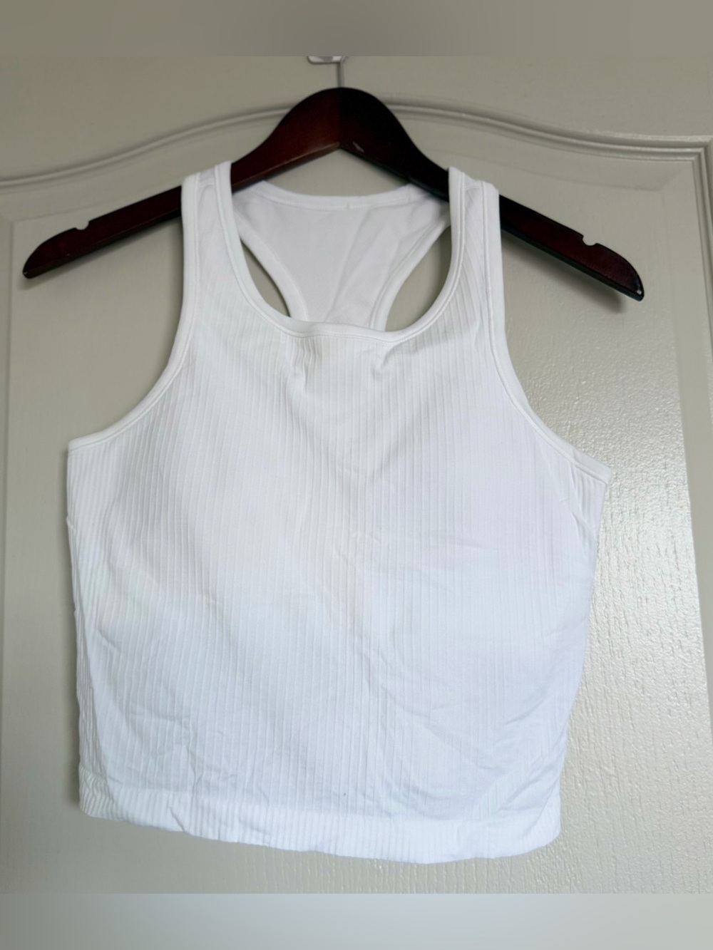 Ebb to Street Cropped Racerback Tank Top